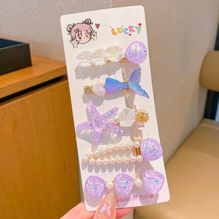 Ocean-Themed Hairclips-(KMC-004)